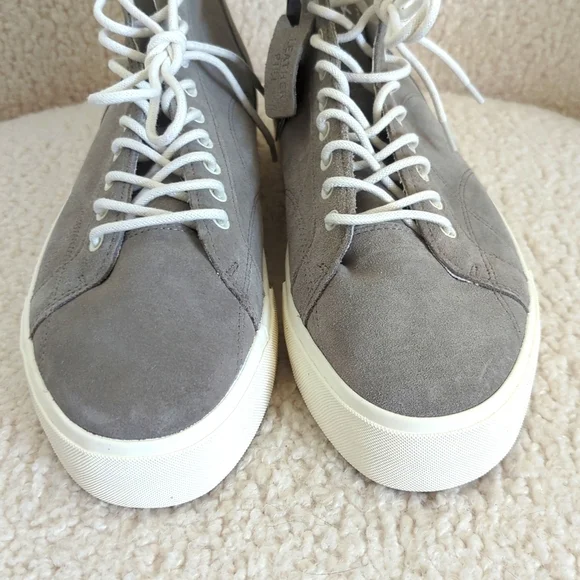 Bershka Gray High-Top Sneakers - Picture 3 of 12